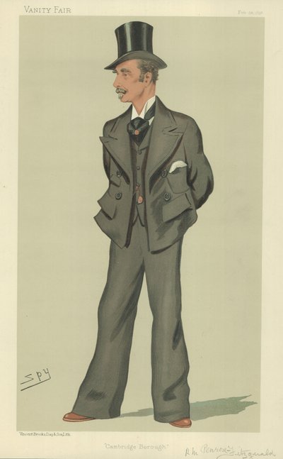 Mr Robert Uniacke Penrose-Fitzgerald by Leslie Matthew Ward